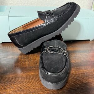 Donald J. Pliner Clio Black Loafer